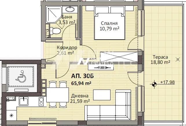 Апартамент Б30