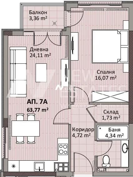 Апартамент A7