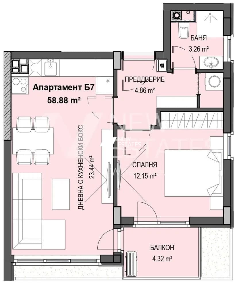 Апартамент Б7
