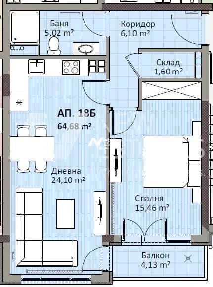 Апартамент Б18
