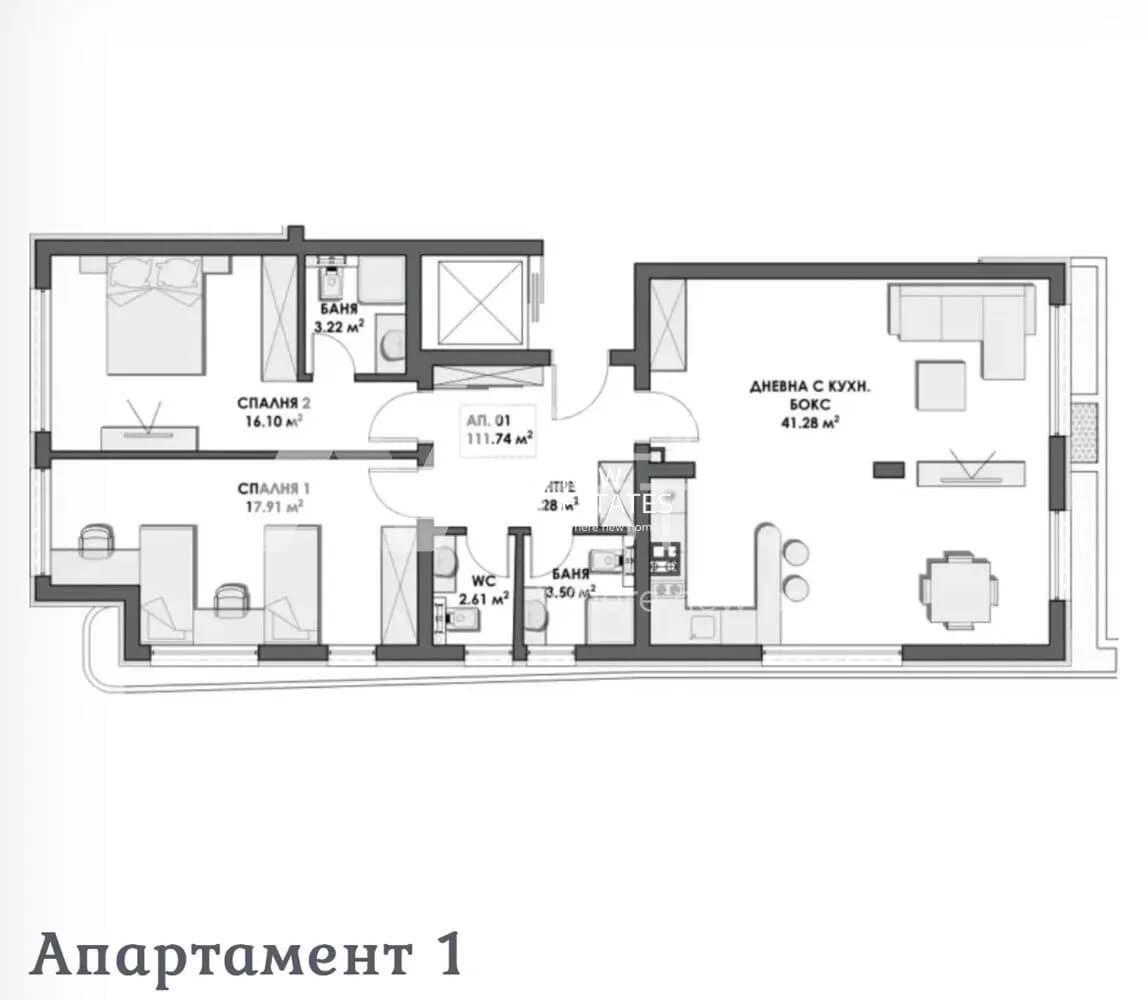 Апартамент 1