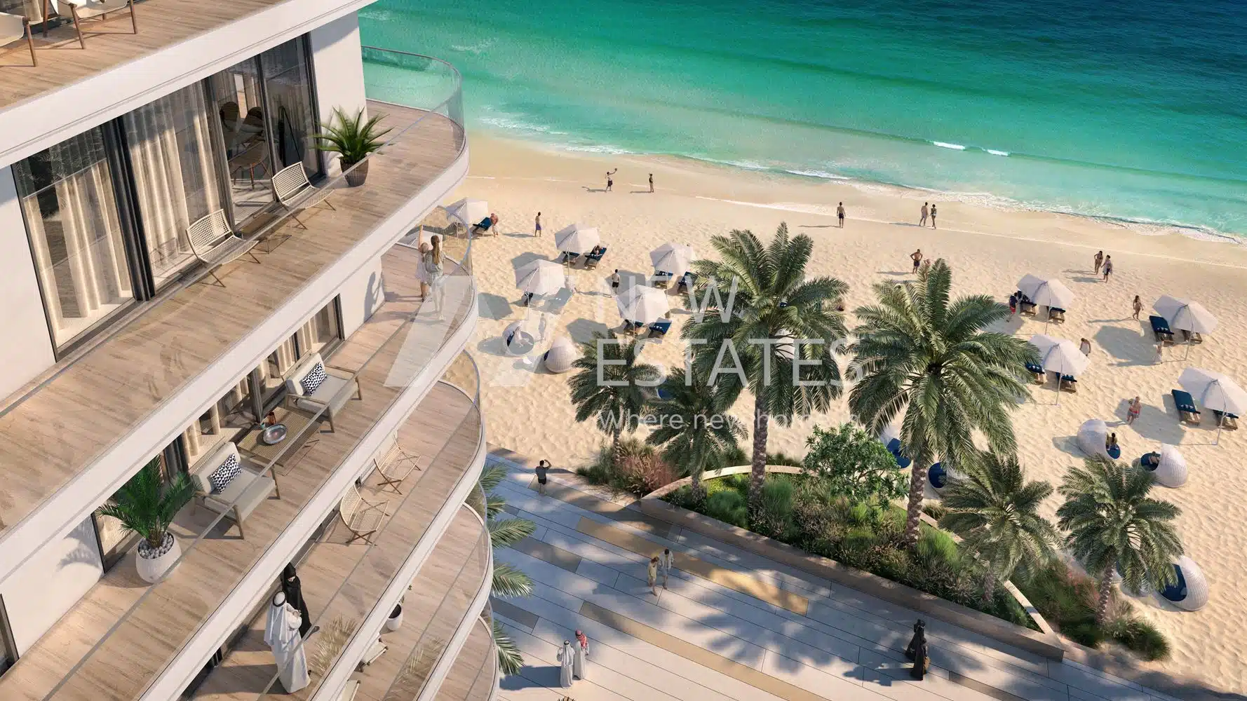 Петзвездна крайбрежна резиденция в Emaar Beachfront, Дубай-3