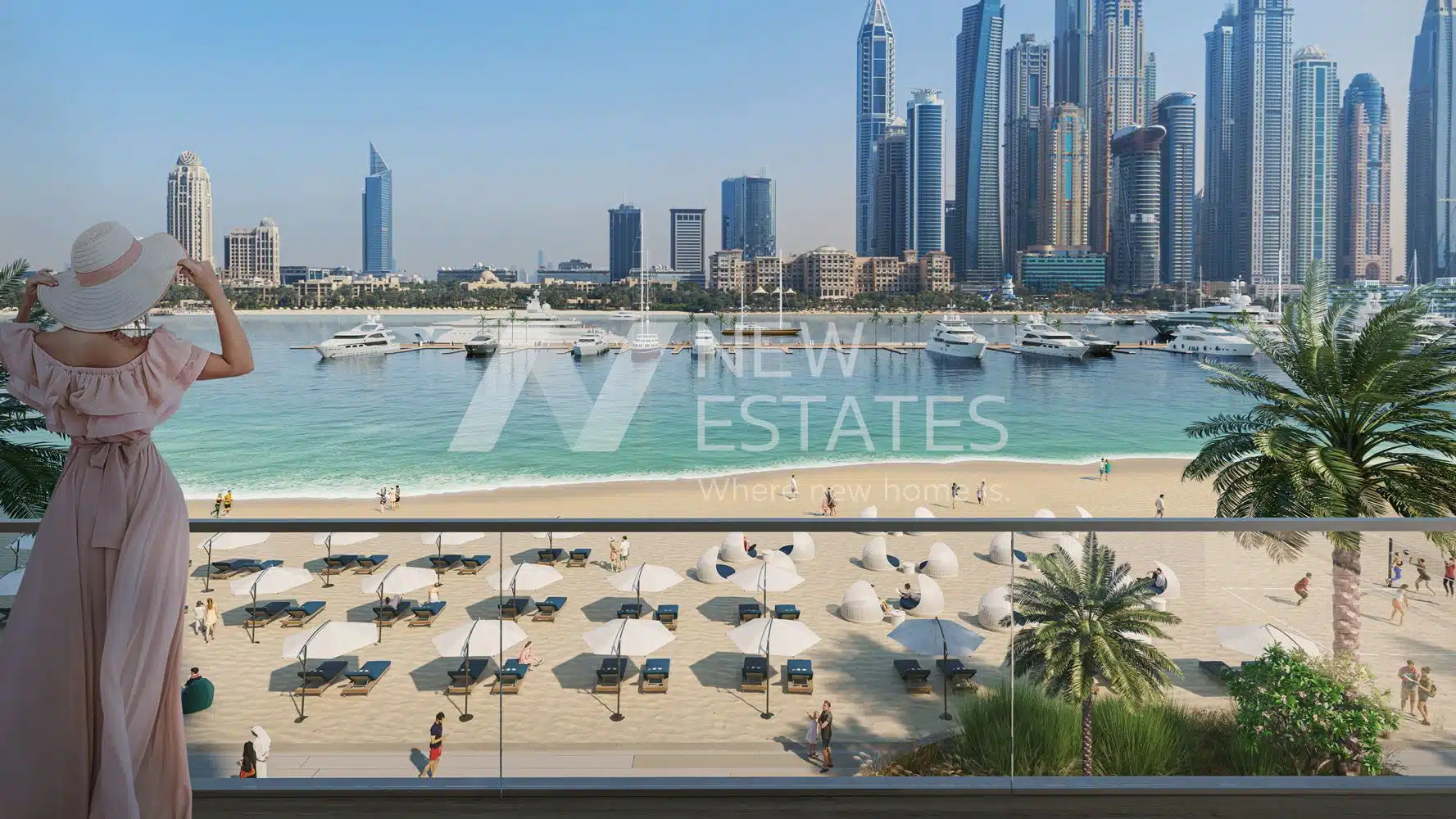 Петзвездна крайбрежна резиденция в Emaar Beachfront, Дубай-4