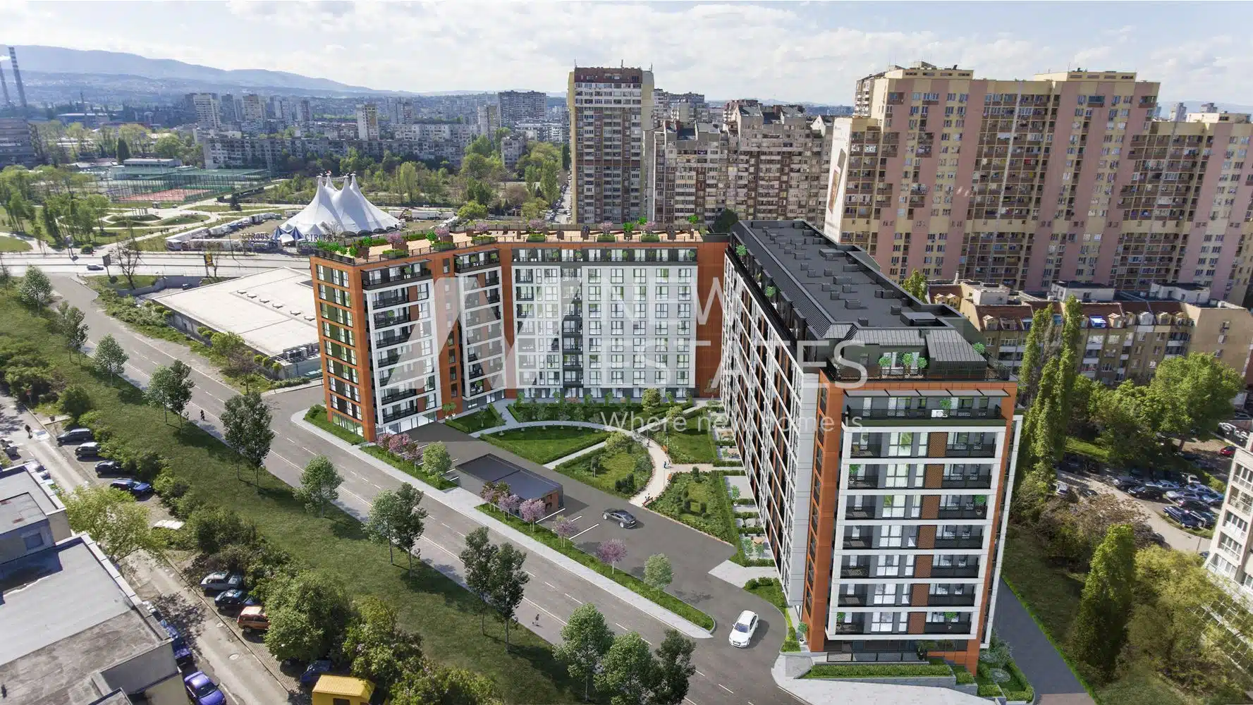 Нов жилищен комплекс в сърцето на града - 9