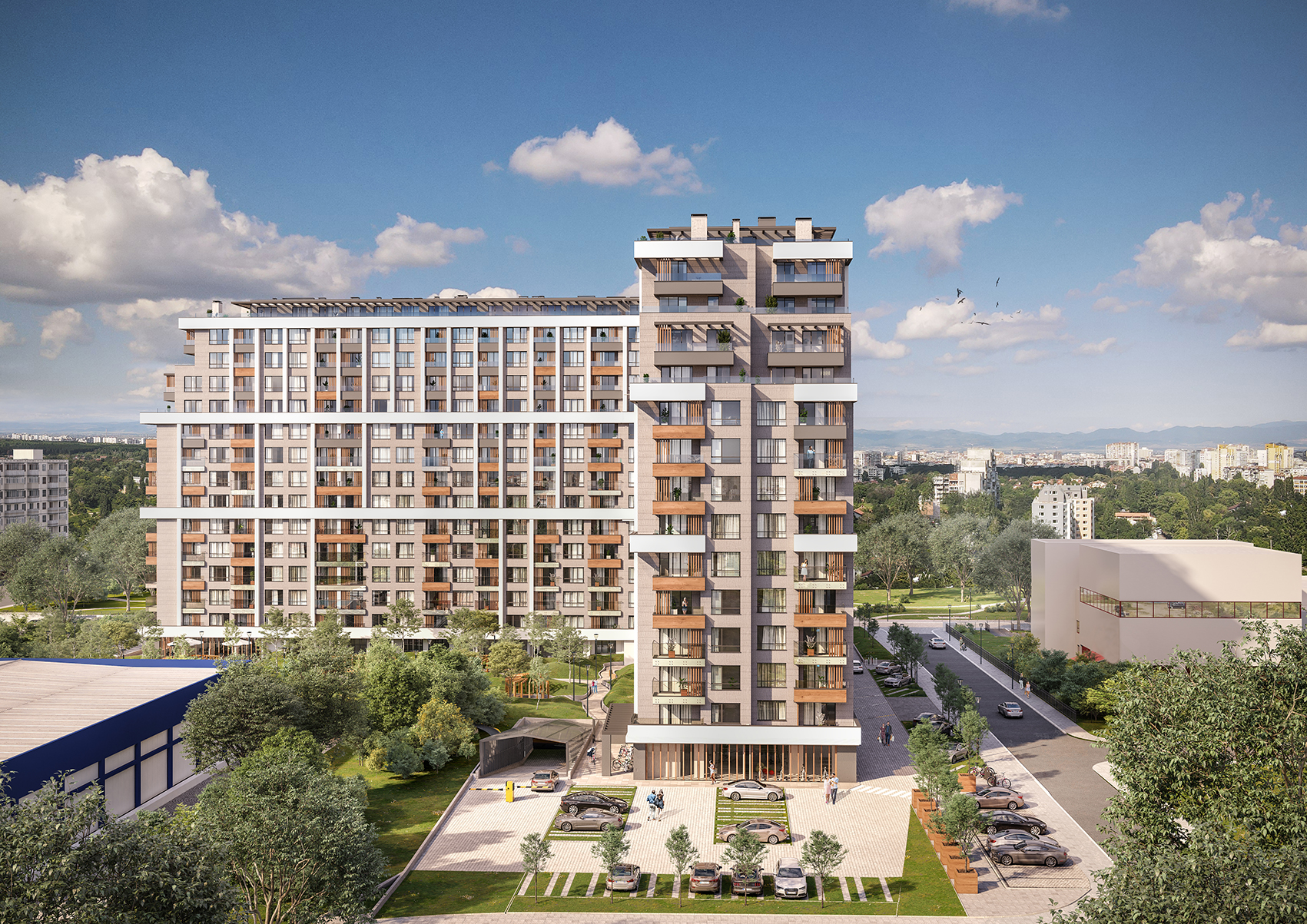 Вашият нов дом в паркова сред