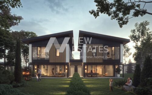 Затворен комплекс с модерни къщи и апартаменти, съчетаващ спокойствие за вас и вашето семейство