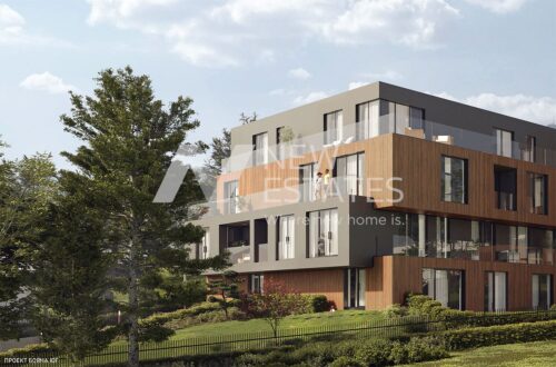 Съвременно пространство за живот с хармония между уют, сигурност и природа